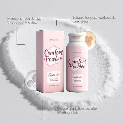 Talc free anti chafing powder for women inner thighs