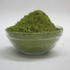 Organic indigo leaf powder pouch showing natural hair care packaging