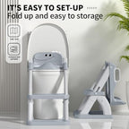 AJVV 2 in 1 toilet training chair fitting on an oval adult commode
