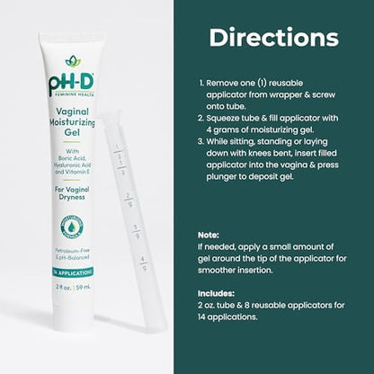 Authentic USA imported pH-D Feminine Health intimate care gel