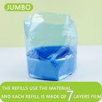 Aimidodo odor locking diaper disposal refill rolls