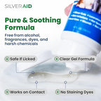 Veterarian recommended dog first aid hydrogel for immediate cooling relief.