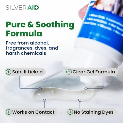 Veterarian recommended dog first aid hydrogel for immediate cooling relief.