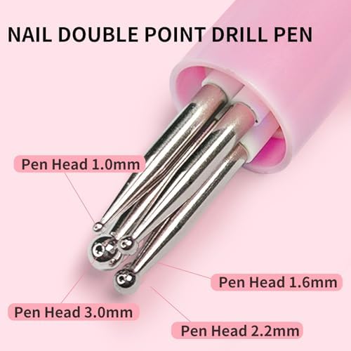 Close up of Honey Joy ballpoint nail design pen