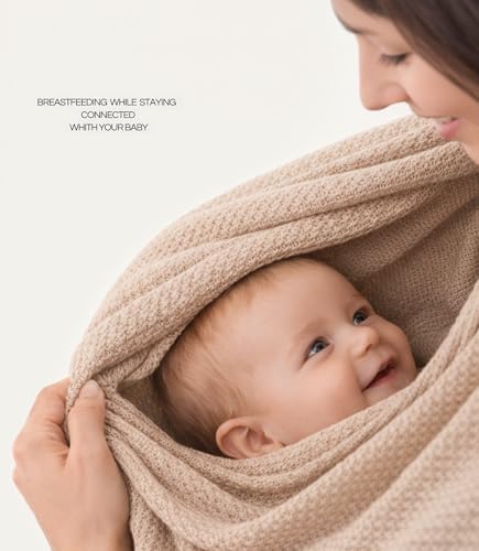 Soft breathable fabric texture of Motherly nursing cover