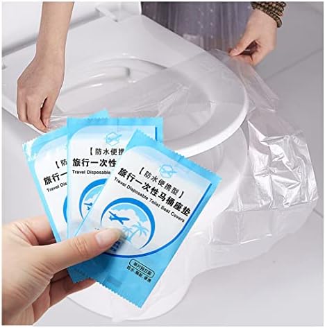 Oversized non slip disposable commode mat for public restrooms