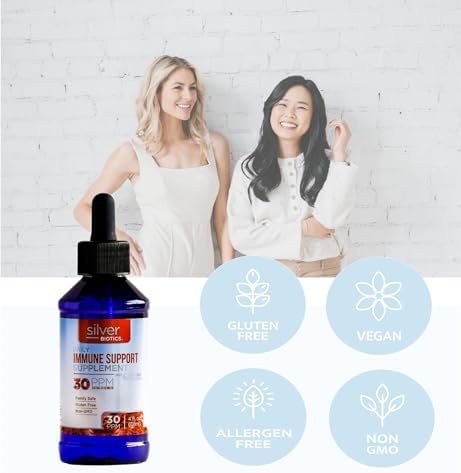 Silver Biotics 30 PPM extra strength supplement ready for daily use