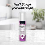 Talc free feminine deodorant spray by Summer's Eve for sensitive skin.