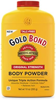Gold Bond talc free cooling powder twin pack packaging details