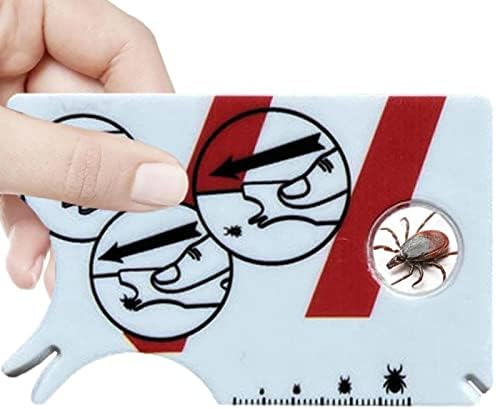Using Yhaili tick remover card on a dog
