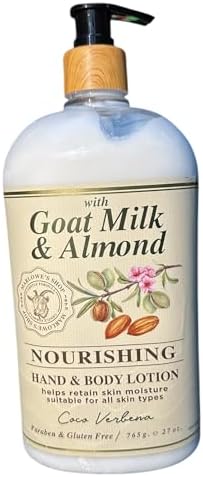 Marlowe's Shop 27 Ounce Coco Verbena pump bottle packaging details