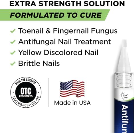 Foot Cure extra strength nail repair pen with applicator brush