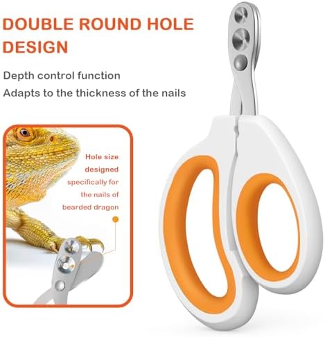 NGUMMS pet nail trimmer with angled groove for precise claw cutting.