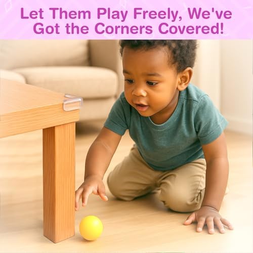 Package contents of Excolit 15 pack baby proofing corner guards