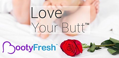Booty Fresh bleach free and hypoallergenic body odor eliminator packaging.
