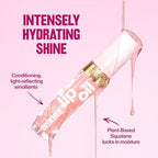REVLON Super Lustrous Glimmer Lip Oil, Moisturizing & Tinted, Shiny Finish, Made with Plant-Based Squalane, 007 Posh Peach, 0.13 fl oz - Image 6