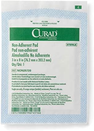 Individually wrapped hospital grade wound care pads by Curad