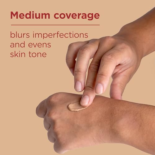 Tinted sunscreen moisturizer hydrates dry skin all day SPF 50 coverage