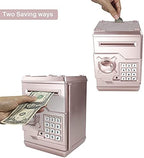 HUSAN children safe bank showing automatic paper money feeder slot