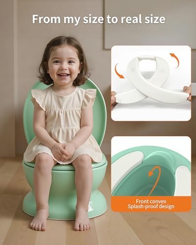 Removable bowl component of PipNest potty training toilet