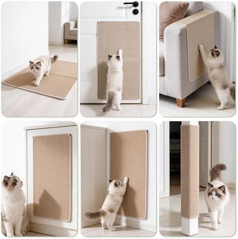 Petinstinct indoor cat play mat being cleaned easily with a home vacuum cleaner
