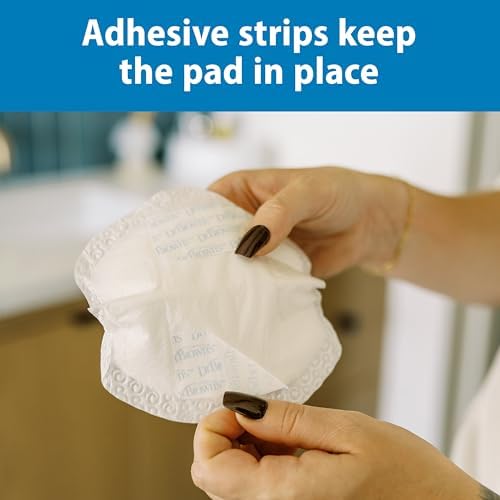 Dr. Brown's breast pads packaging side view with features