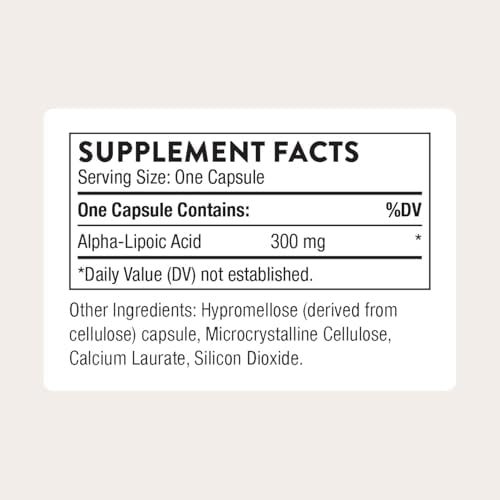 Thorne Alpha-Lipoic Acid lifestyle product presentation for daily wellness
