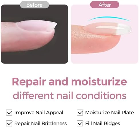 Clear long-lasting DIY nail art base coat by Canni