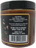 Honey Feast 12 Ounce jar packaging details