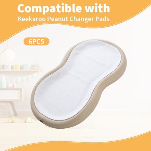 Dollform white quilted changing pad liner flat lay
