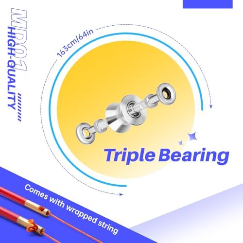 Side profile of 5 inch Magicyoyo Pro Diabolo