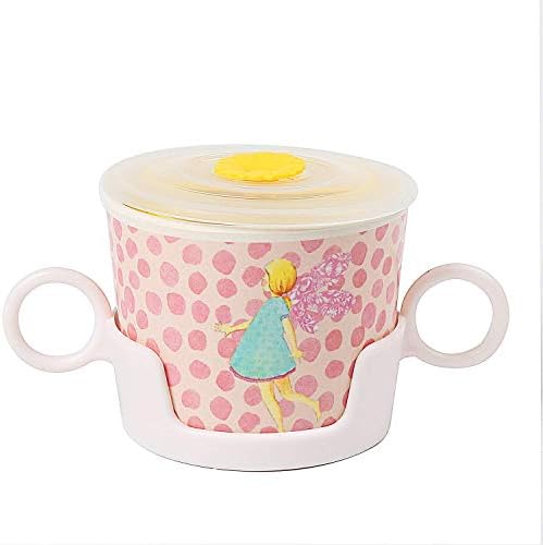 Kids dinnerware set with silicone suction base detail