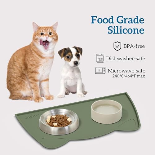 Ohmo Pet Placemat non-skid texture underside