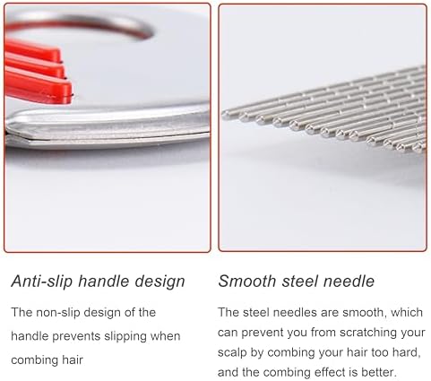 RIDvantage nit removal comb standing on its ergonomic base