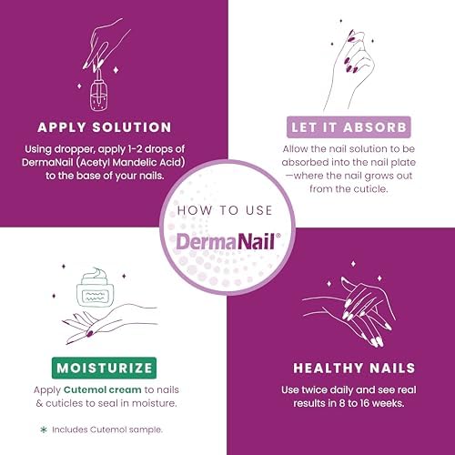 DermaNail strengthening treatment for thin and peeling nails