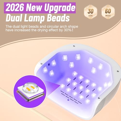 LadyMisty professional gel light curing five fingers simultaneously under the integrated smart sensor.