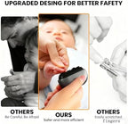 Hand holding Ggleerite electric clipper for arthritis support