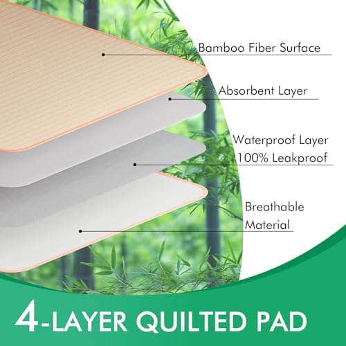 Kelisiting 4-layer waterproof incontinence pad top surface texture