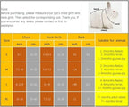 Teleyi authentic imported small pet safety harness packaging and contents