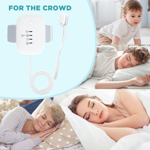 LINGSFIRE vibration and sound alert modes interface for nighttime use.