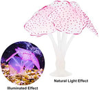 VOCOSTE pink silicone coral reef ornament for freshwater and saltwater aquariums