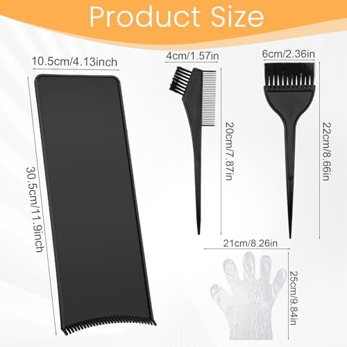 Professional hair dye brush included in the Gtziqa coloring kit