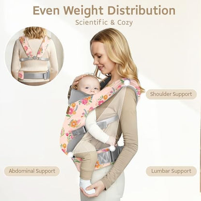 YooxArmor toddler carrier showing adjustable lumbar support belt