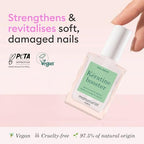 Manucurist nail strengthening serum packaging and label