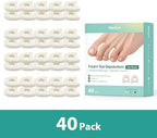 Welnove 40 count pack packaging for imported foot care products.