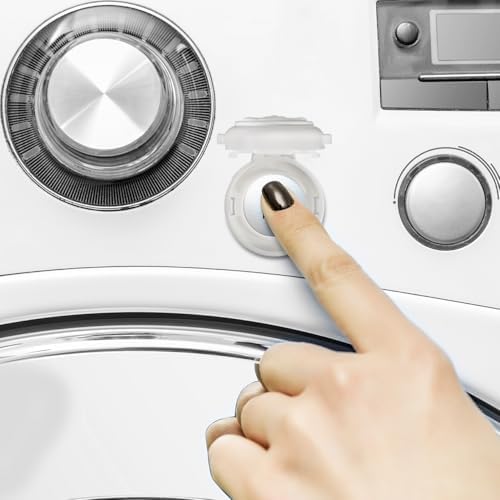 Child safety appliance lock showing dimensions and smooth rounded edges