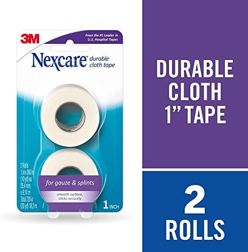 3M Durapore surgical tape roll dimensions of one inch width