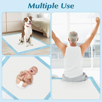 Super Absorbency Disposable Leakproof Underpads with Quick Drying for Baby, Adults, Puppy, Dog Bed Pee Pads, Extra Large, XXL Incontinence Pads, 30â€ x 36â€, 50 Count - Image 7