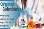Crystal Clear Lab Sodium Hydroxide safety cap and container view