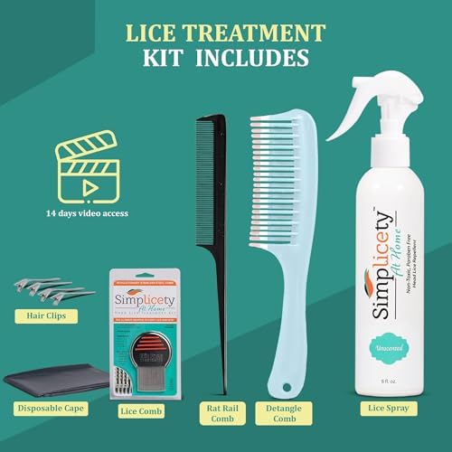 Professional metal nit free terminator comb for effective lice removal.